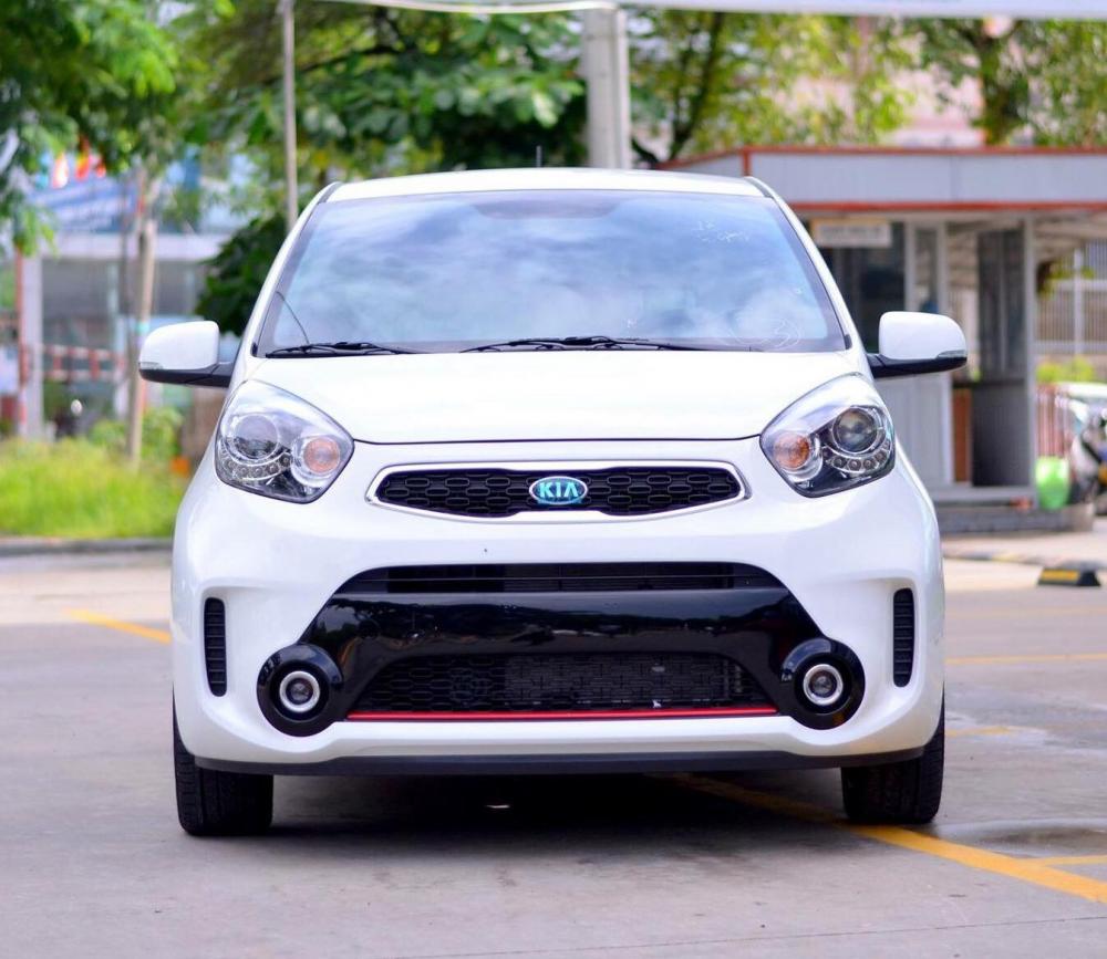 Kia Morning Si AT 2018 - Bán Kia Morning đời 2018, màu trắng giá cạnh tranh