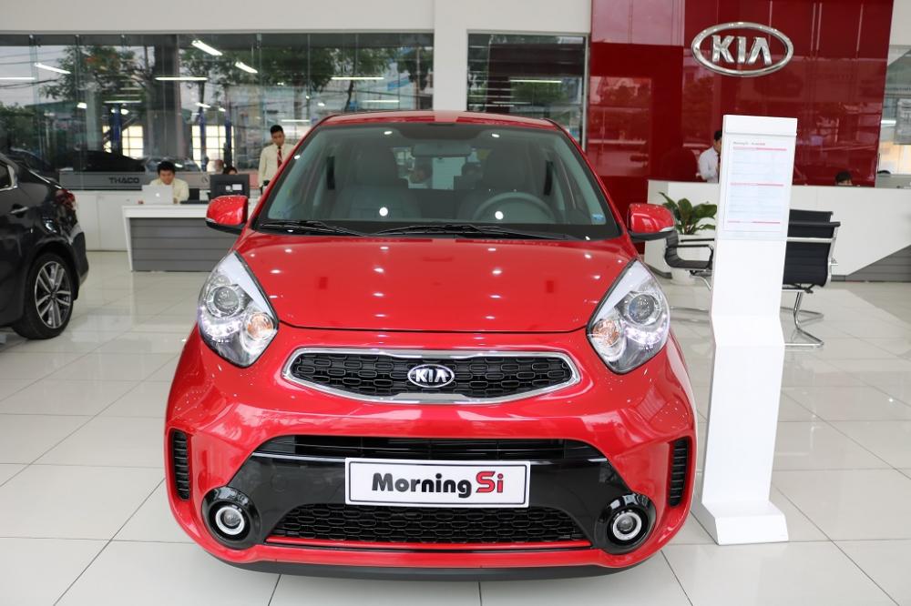 Kia Morning Si AT 2018 - Bán xe Kia Morning Si AT 2018, màu đỏ giá chỉ 379 triệu