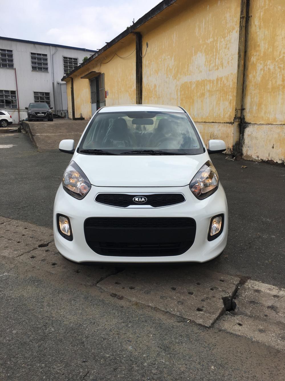 Kia Morning EX MT 2018 - Bán Kia Morning EX MT  2018, màu trắng_chỉ 299tr