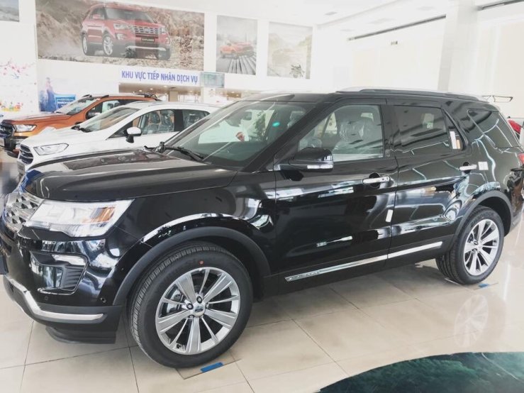 Ford Explorer 2019 - Bán Explorer 2.3L AT SX 2019 nhập khẩu Mỹ, full 4 màu, quà tặng hấp dẫn cho xe 10 món, LH 0974286009