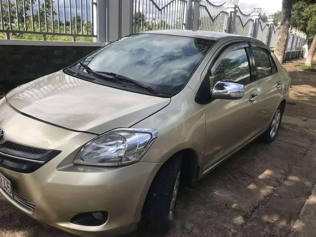 Toyota Vios E 2007 - Bán Toyota Vios E sản xuất năm 2007, màu vàng xe gia đình, giá tốt