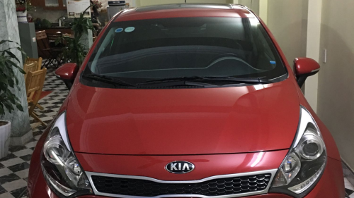 Kia Rio  AT  2015 - Bán xe Kia Rio AT năm 2015, màu đỏ, nhập khẩu nguyên chiếc 