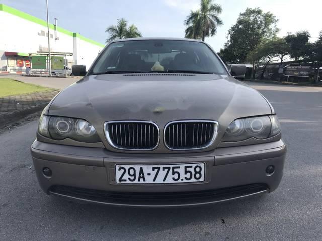 BMW 3 Series  325i  2004 - Bán BMW 3 Series 325i năm 2004, màu nâu số tự động