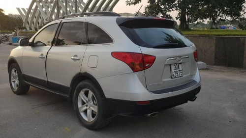 Hyundai Veracruz  3.8 AT  2007 - Bán xe Hyundai Veracruz 3.8 AT 2007, màu bạc  