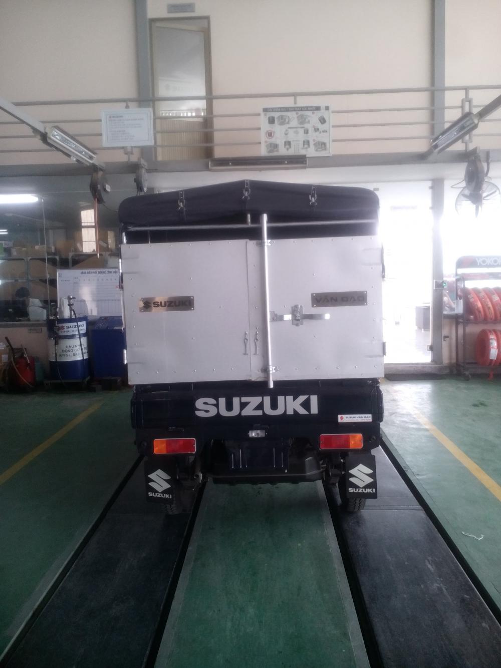Suzuki Super Carry Truck 2018 - Bán Suzuki Truck 5 tạ 2018 màu xanh cực đẹp, giá bán kịch sàn, hỗ trợ 75% giá trị xe