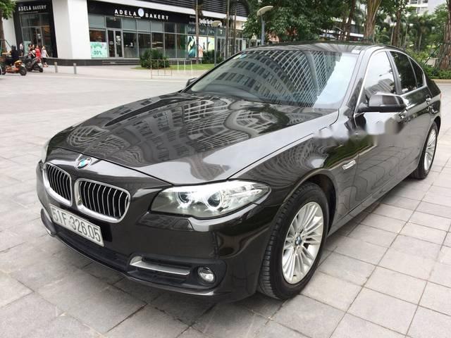 BMW 5 Series  520i 2015 - Bán xe BMW 5 Series 520i sản xuất năm 2015, màu đen 