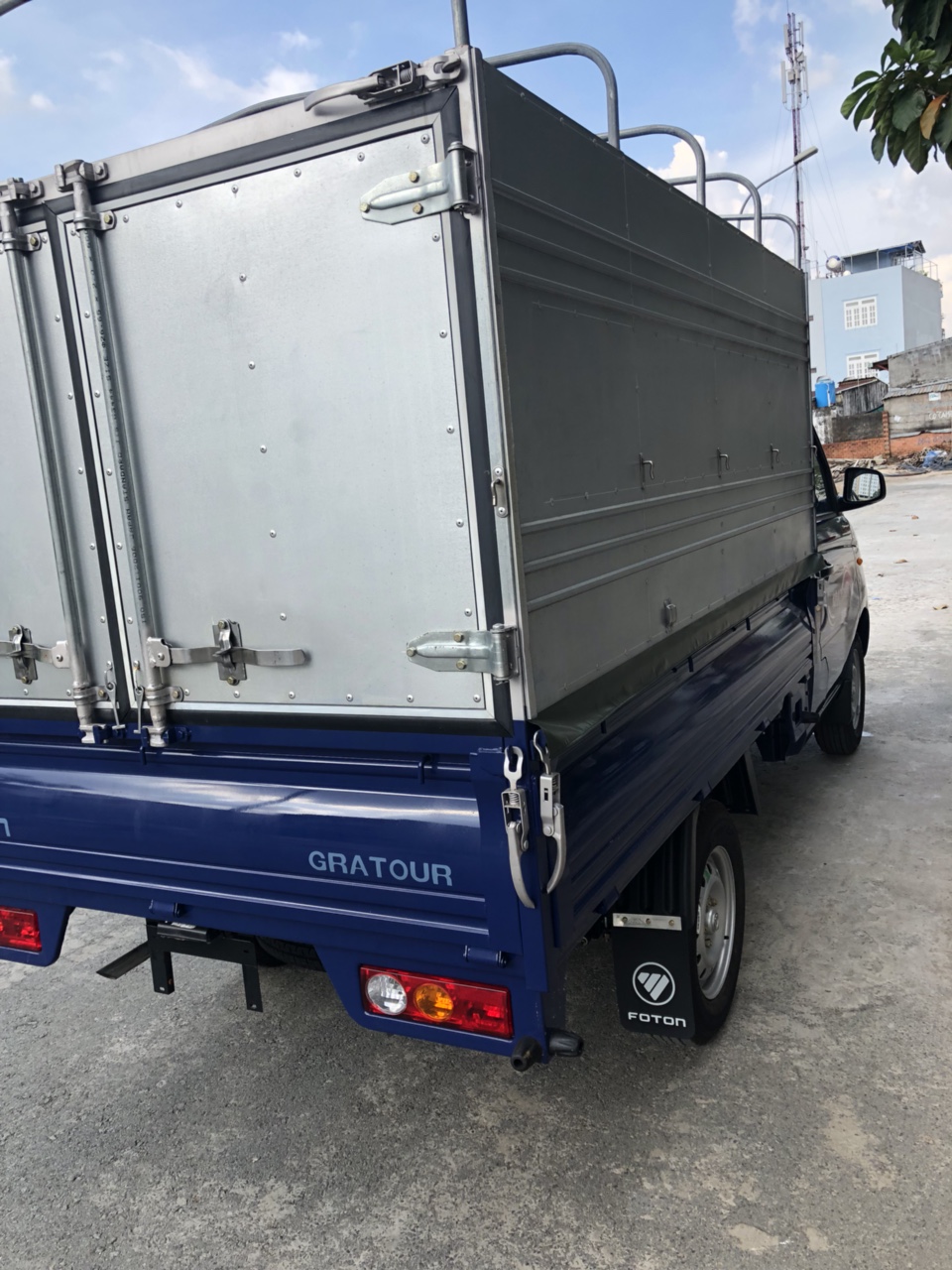 Xe tải 500kg - dưới 1 tấn 2018 - Xe tải Trường Giang T3 cabin kép 5 chỗ trọng tải 810kg
