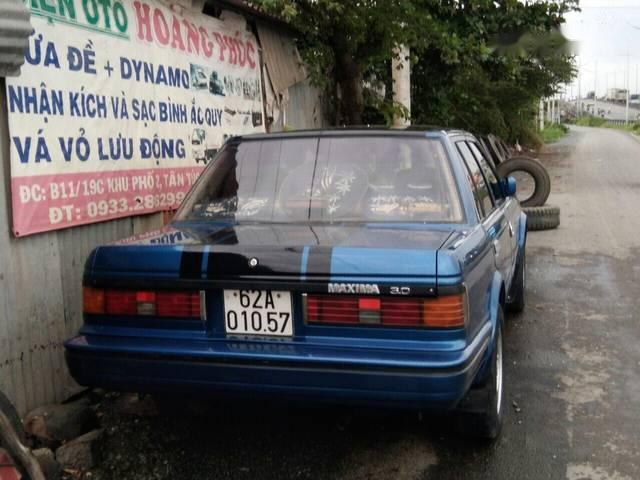 Nissan Maxima   3.0  1987 - Cần bán xe Nissan Maxima 3.0 sản xuất năm 1987, màu xanh lam