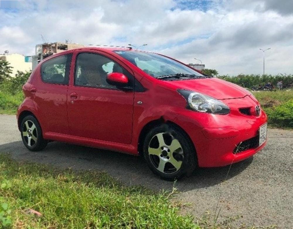 Toyota Aygo 2007 - Cần bán xe Toyota Aygo năm 2007, màu đỏ, nhập khẩu nguyên chiếc