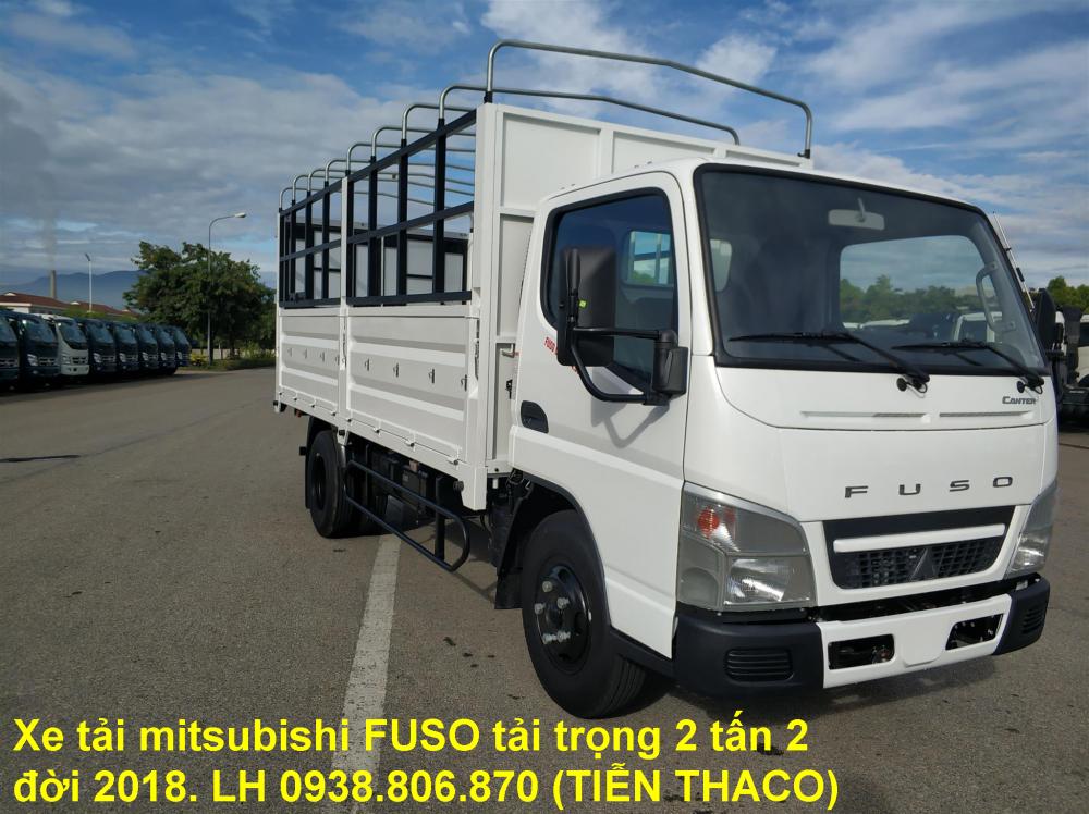 Genesis 2018 - Cần bán Mitsubishi FUSO Canter 4.99 tải trọng 2 tấn 2, đời 2018, Euro 4