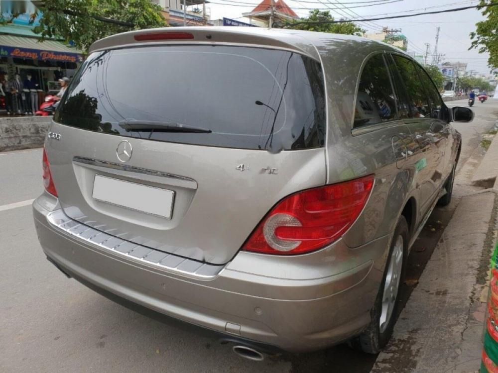 Mercedes-Benz R class R500 5.5AT 2008 - Cần bán xe Mercedes R500 5.5AT 2008 màu xám, nhập Mỹ, xe gia đình full tính năng