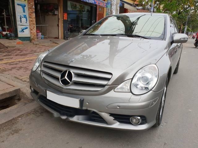 Mercedes-Benz R class   R500 5.5AT   2008 - Cần bán xe Mercedes R500 5.5AT 2008, màu xám, nhập Mỹ