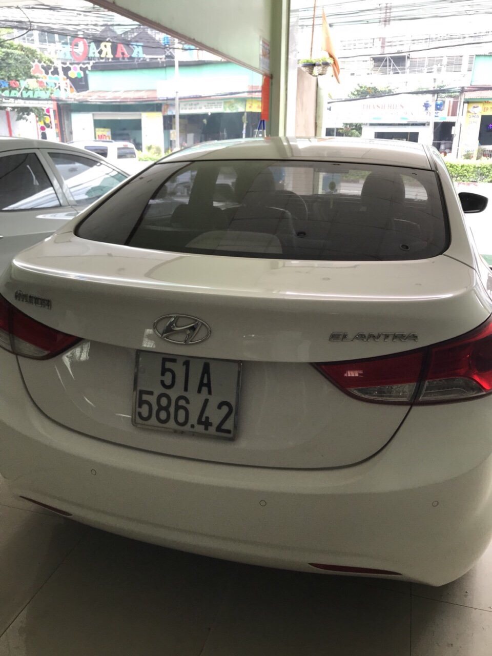 Hyundai Elantra GLS 2013 - Cần bán Hyundai Elantra GLS năm 2013, màu trắng, nhập khẩu, giá chỉ 516 triệu