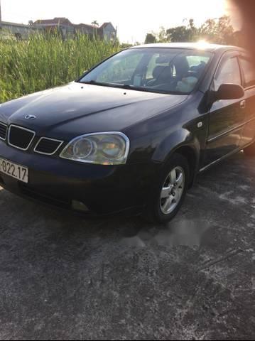 Chevrolet Lacetti 2005 - Bán Chevrolet Lacetti đời 2005, màu đen, giá 136tr