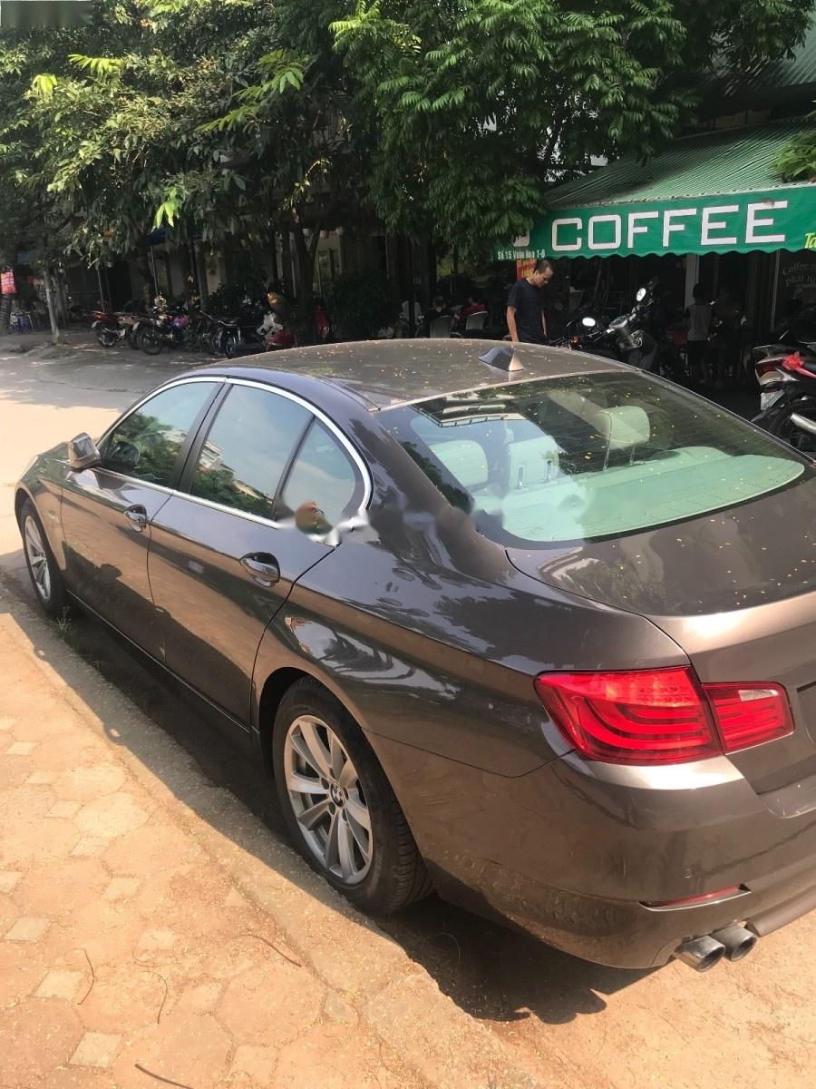 BMW 5 Series 523i 2010 - Cần bán BMW 5 Series 523i đời 2010, màu nâu 