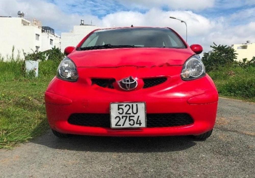 Toyota Aygo 2007 - Cần bán xe Toyota Aygo năm 2007, màu đỏ, nhập khẩu nguyên chiếc