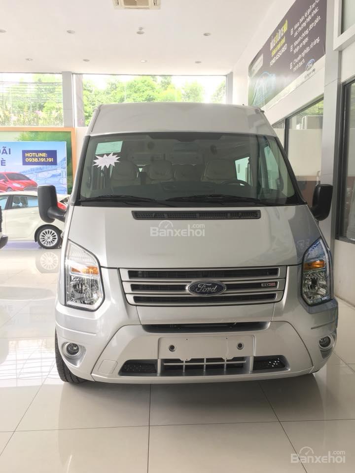 Ford Transit 2.4 Mid 2018 - Bán Ford Transit 2.4 Mid năm 2018, giá chỉ 775 triệu, giao xe tại Điện Biên. LH 0974286009