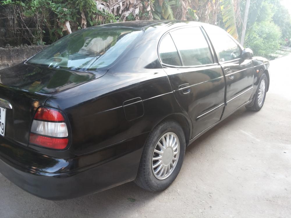 Daewoo Leganza CDX 1997 - Bán ô tô Daewoo Leganza CDX đời 1997, màu đen, 80 triệu