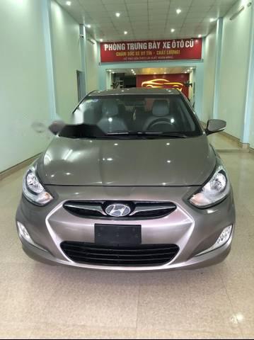 Hyundai Accent   2012 - Bán ô tô Hyundai Accent 2012, màu bạc giá cạnh tranh