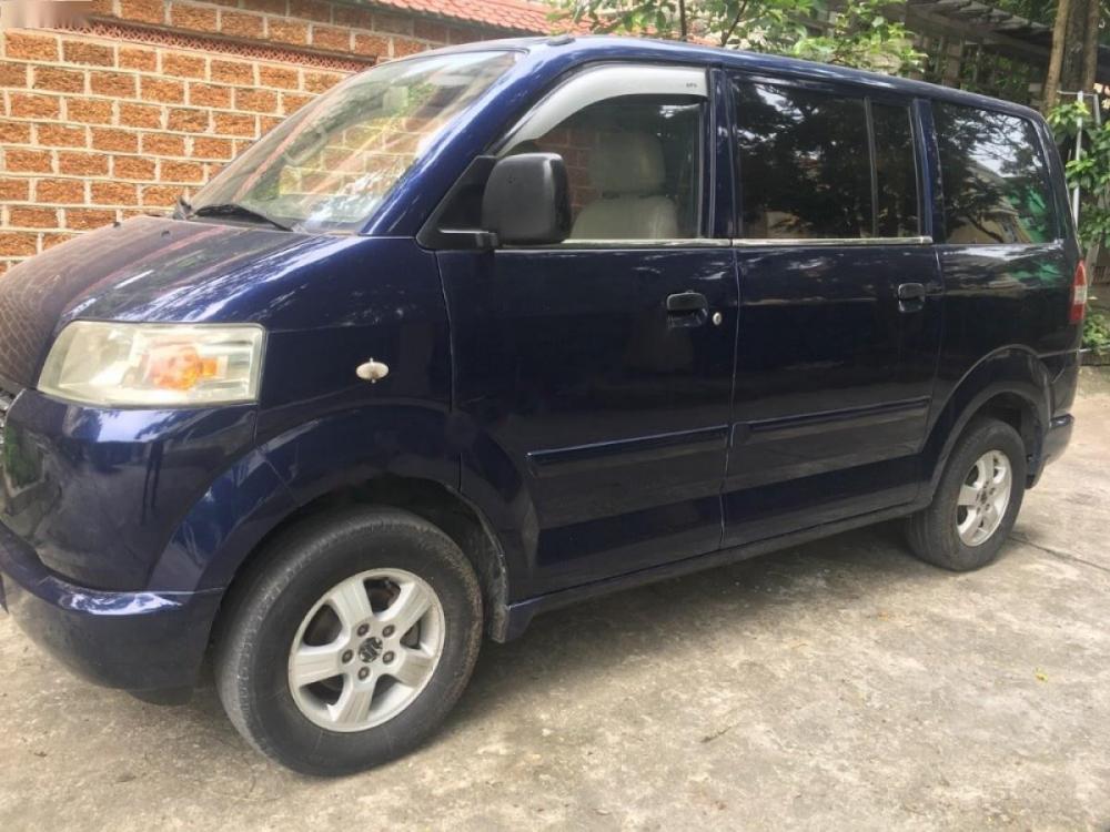 Suzuki APV GL 1.6 MT 2006 - Cần bán xe Suzuki APV GL 1.6 MT 2006, màu xanh lam số sàn, giá 185tr