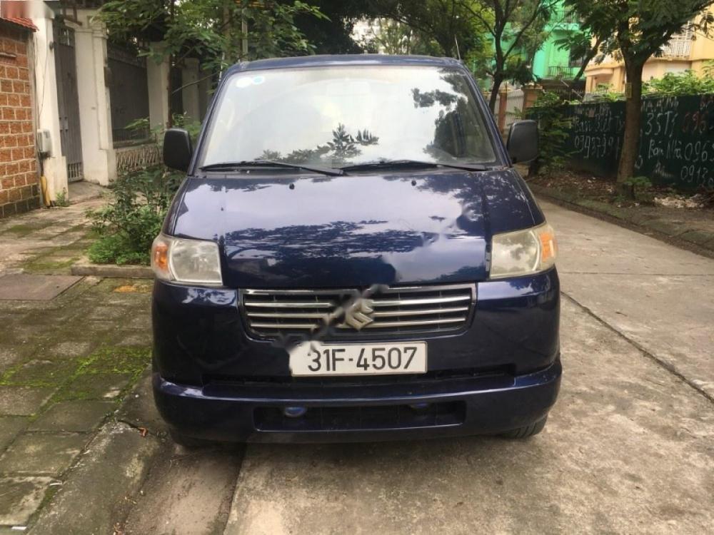 Suzuki APV GL 1.6 MT 2006 - Cần bán xe Suzuki APV GL 1.6 MT 2006, màu xanh lam số sàn, giá 185tr