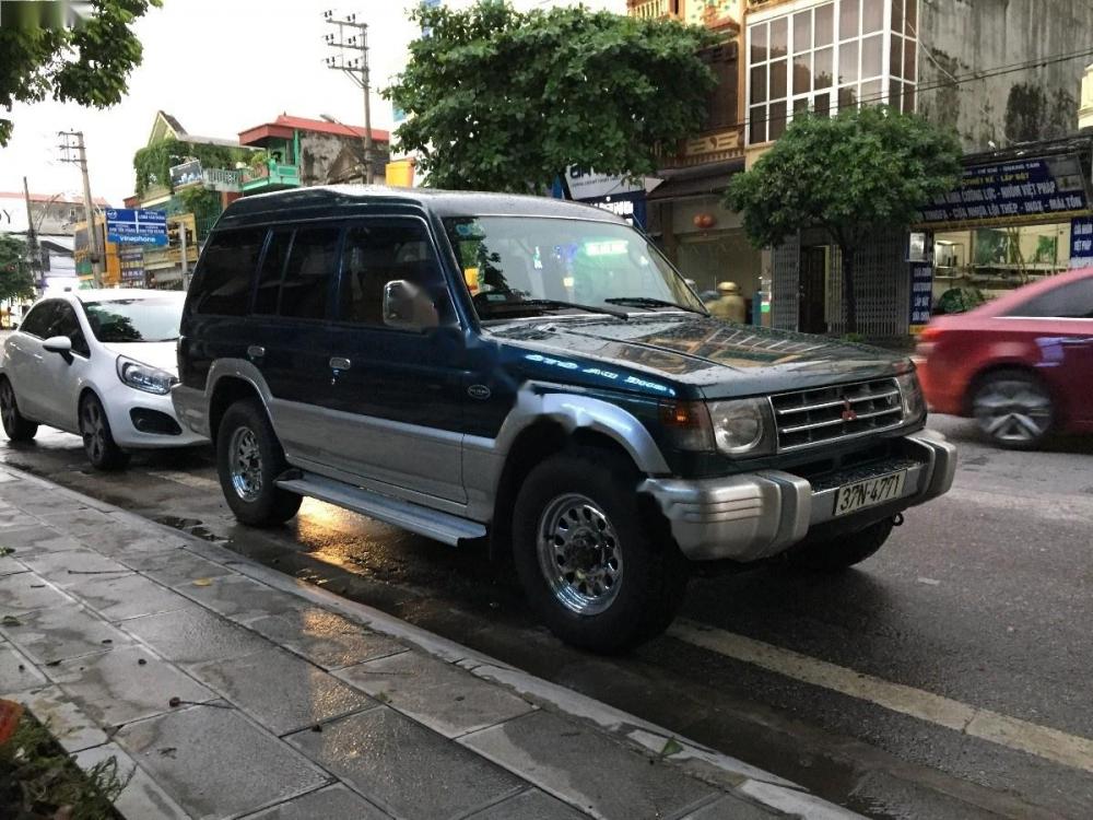 Mitsubishi Pajero 3.0 V 6 sx 2006 - Bán Mitsubishi Pajero 3.0 V 6 sx đời 2006, màu xanh lam, 225tr