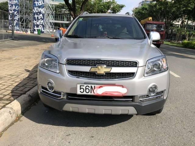 Chevrolet Captiva   Maxx  2009 - Bán Chevrolet Captiva Maxx năm sản xuất 2009, màu bạc  