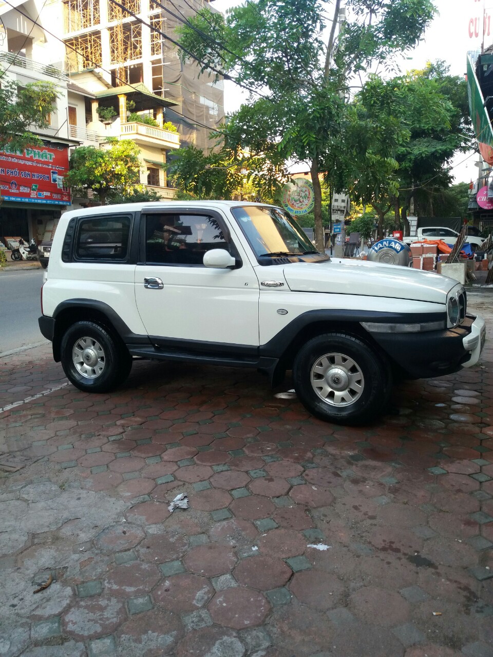 Ssangyong Korando  TX5 2005 - Bán Ssangyong Karando TX5, chính chủ, xe nhập khẩu, số tự động, máy dầu, 2 chỗ 800kg, sản xuất 2005 đăng ký LĐ 2009