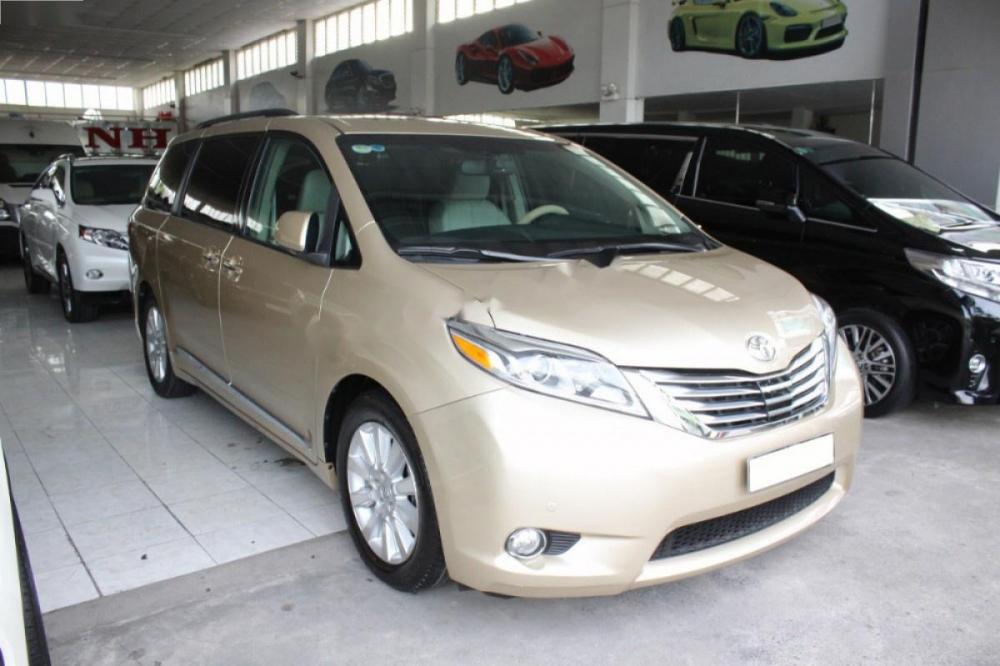 Toyota Sienna Limited 3.5 2011 - Bán Toyota Sienna Limited 3.5 đời 2011, màu vàng, xe nhập 