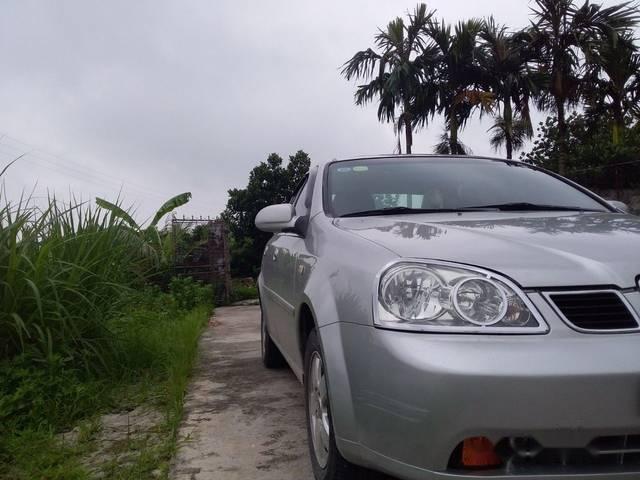 Daewoo Lacetti  MT 2003 - Bán Daewoo Lacetti MT đời 2003, màu bạc, xe tốt máy chất