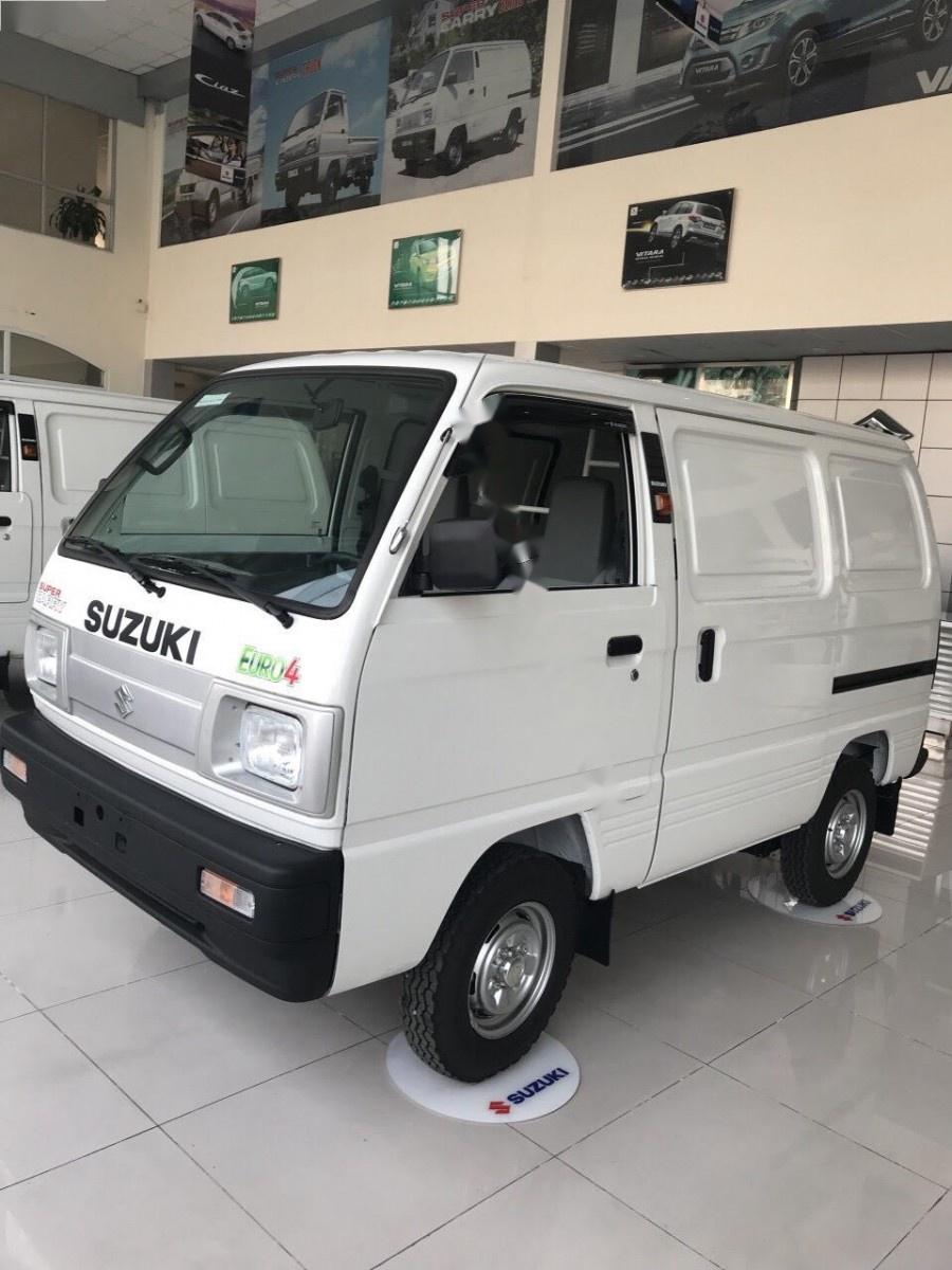 Suzuki Super Carry Van Blind Van 2018 - Cần bán xe Suzuki Super Carry Van Blind Van sản xuất 2018, màu trắng 