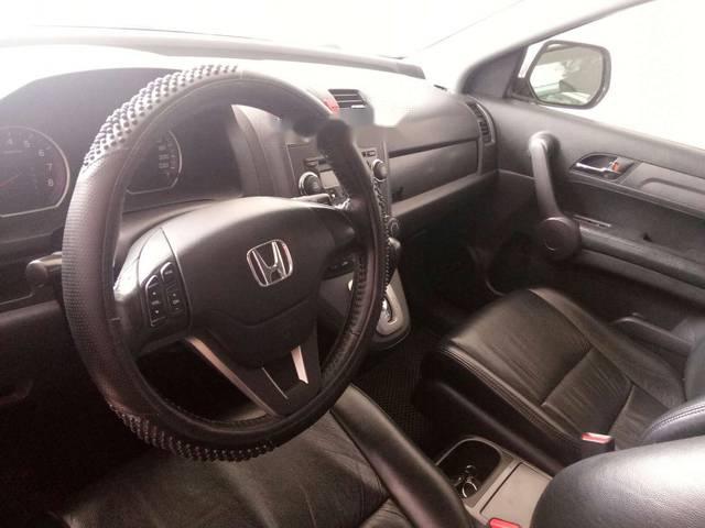 Honda CR V   2009 - Cần bán xe Honda CR V đời 2009, màu đen, nội thất da màu đen