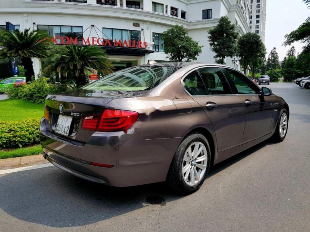 BMW 5 Series 520i 2013 - Cần bán xe BMW 5 Series 520i đời 2013, màu nâu, nhập khẩu nguyên chiếc như mới