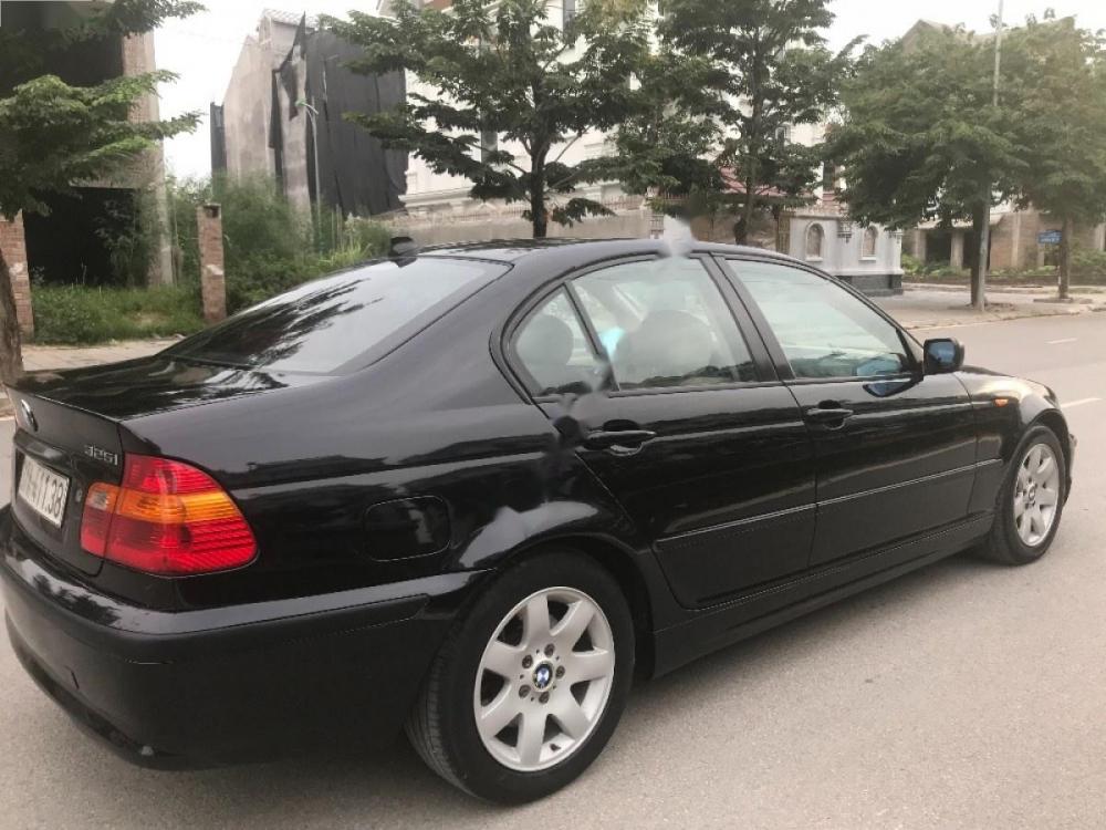 BMW 3 Series 325i 2004 - Bán BMW 3 Series 325i đời 2004, màu đen, nhập khẩu nguyên chiếc Mỹ