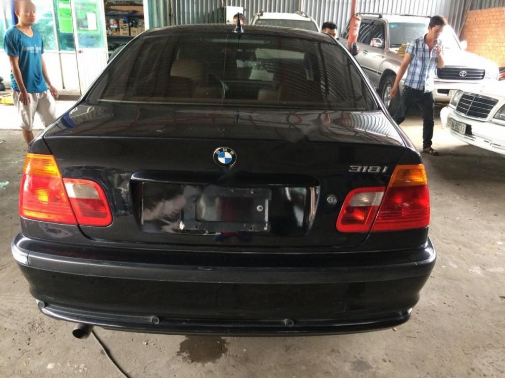 BMW 3 Series 318i 2001 - Bán BMW 3 Series 318i đời 2001, màu đen  