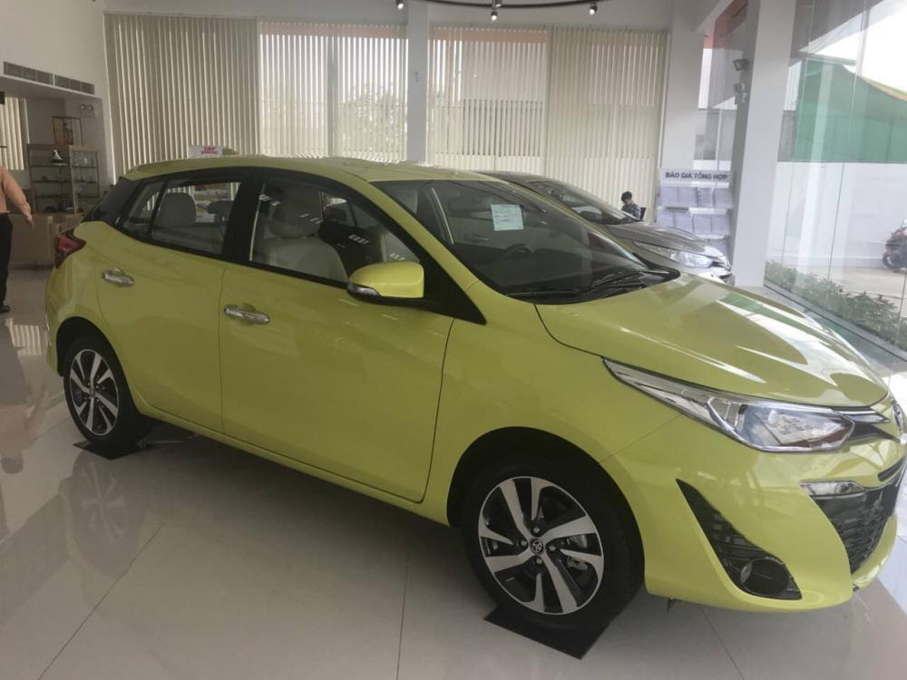 Toyota Yaris G CVT 2018 - Cần bán xe Toyota Yaris G CVT đời 2018, màu vàng, nhập khẩu chính hãng, giá chỉ 650 triệu, giao ngay, hỗ trợ trả góp