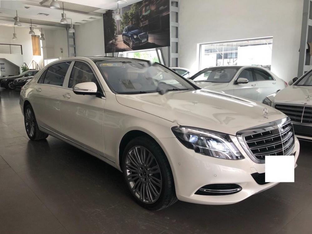 Mercedes-Benz S class Maybach S500 2017 - Cần bán xe Mercedes Maybach S500 đời 2017, màu trắng, nhập khẩu như mới