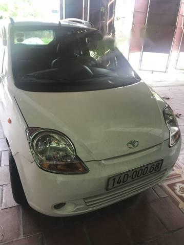 Daewoo Matiz 2009 - Cần bán gấp Daewoo Matiz sản xuất năm 2009, màu trắng, nhập khẩu số tự động  