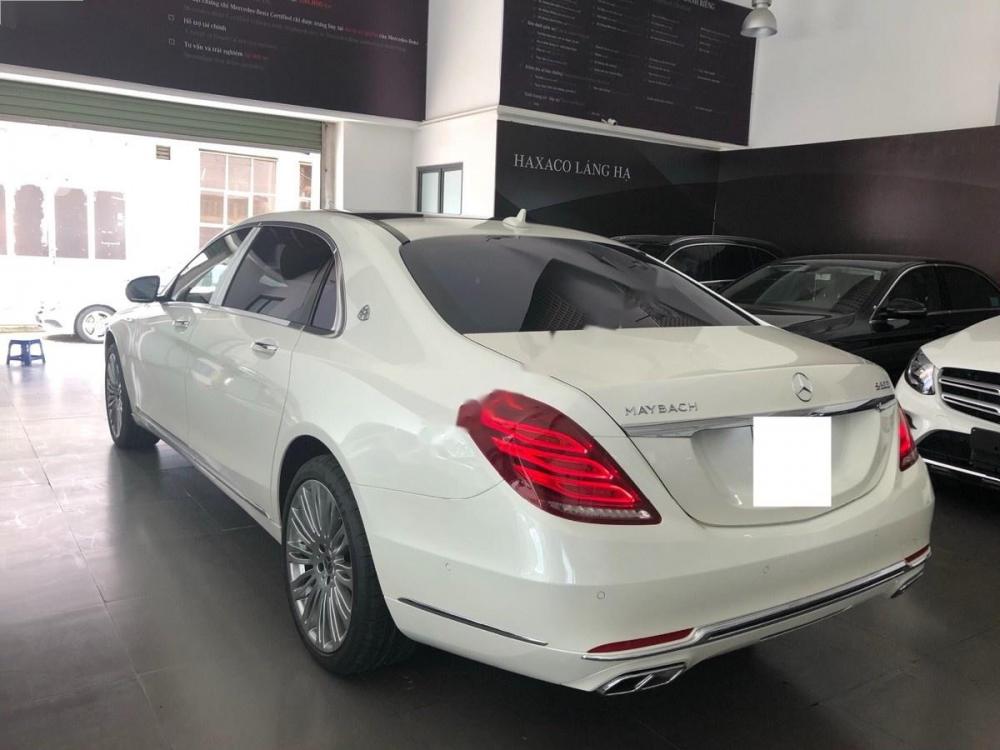 Mercedes-Benz S class Maybach S500 2017 - Cần bán xe Mercedes Maybach S500 đời 2017, màu trắng, nhập khẩu như mới