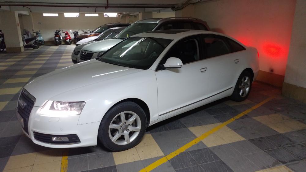 Audi A6 2010 - Ban xe Audi A6, màu trắng