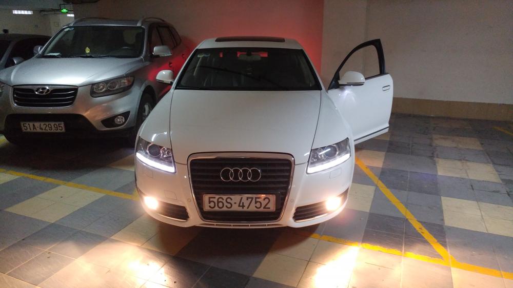 Audi A6 2010 - Ban xe Audi A6, màu trắng