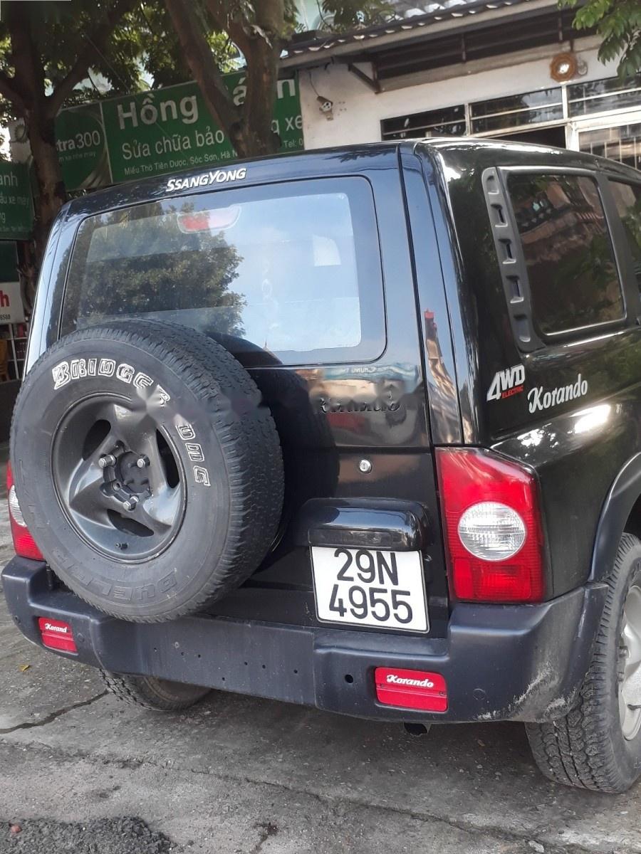 Ssangyong Korando TX-5 4x4 MT 2001 - Cần bán lại xe Ssangyong Korando TX-5 4x4 MT đời 2001, động cơ làm mới đồng bộ