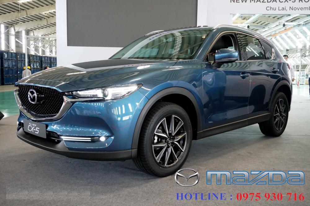 Mazda CX 5 2.5 2018 - Bán Mazda CX5 2018, màu xanh 45B, giá tốt nhất khi liên hệ trực tiếp 0975.930.716, xe giao ngay