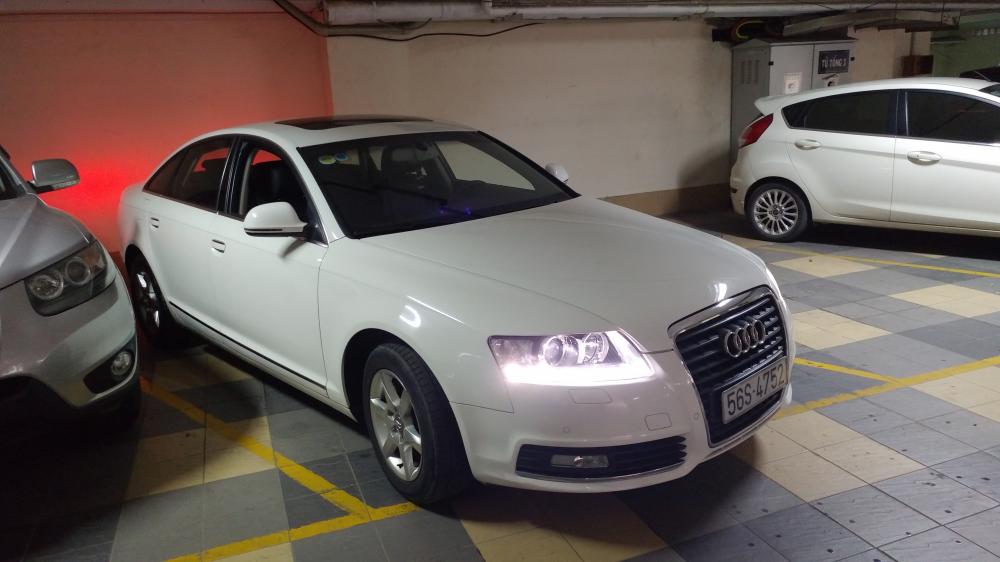 Audi A6 2010 - Ban xe Audi A6, màu trắng