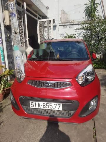 Kia Picanto S 2014 - Bán ô tô Kia Picanto S sản xuất năm 2014, màu đỏ số tự động, giá chỉ 300 triệu