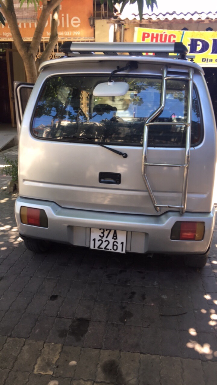 Suzuki Wagon R+   2002 - Bán gấp xe Wagon R+, màu bạc