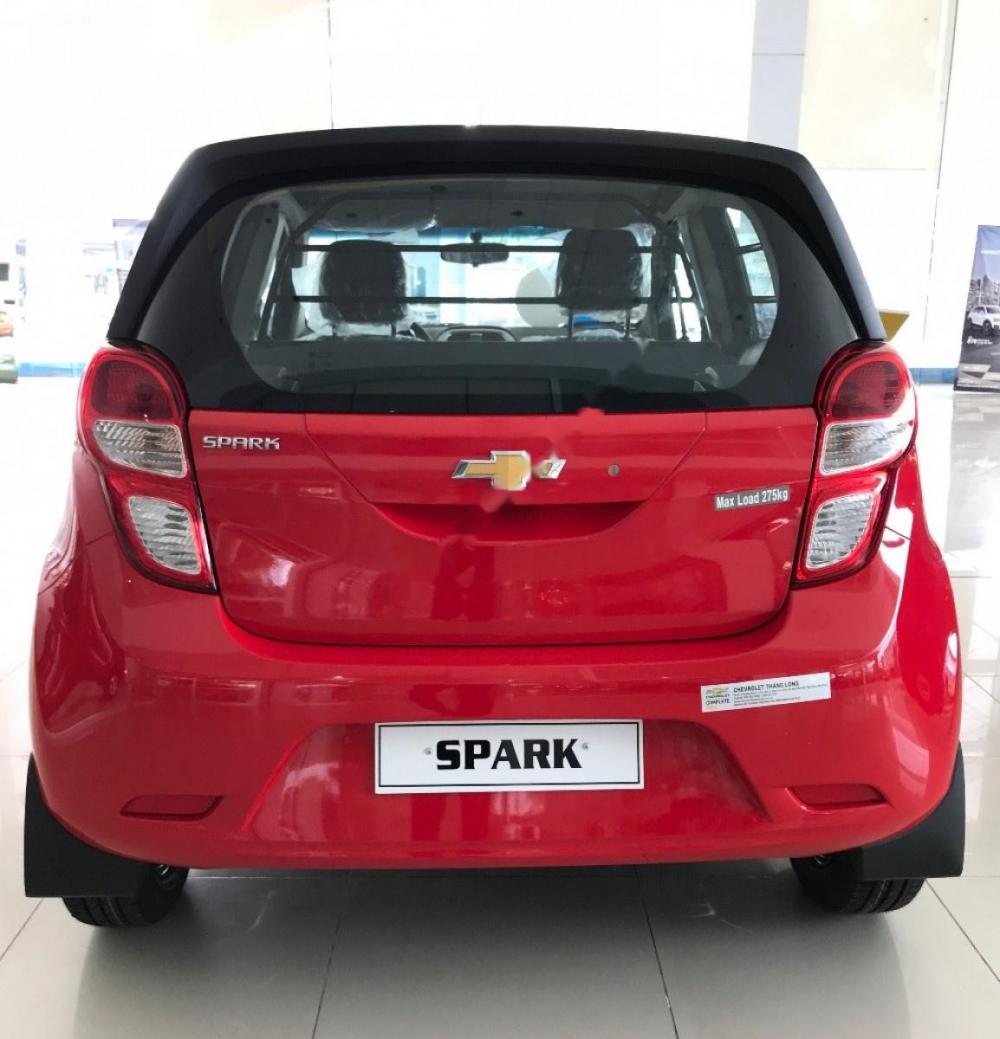 Chevrolet Spark Duo Van 1.2 MT 2018 - Cần bán Chevrolet Spark Duo Van 1.2 MT sản xuất 2018, màu đỏ