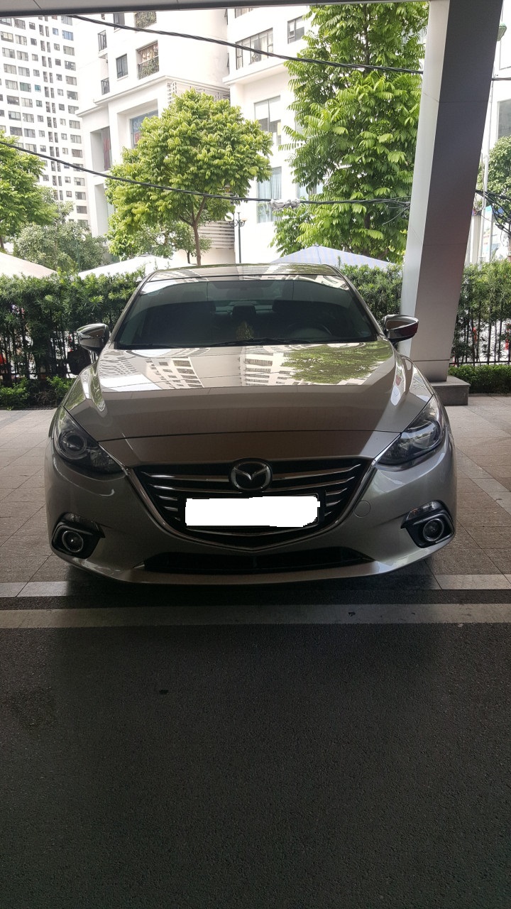 Mazda 3 1.5 AT  2015 - Bán xe Mazda 3, xe Mazda 3 lướt, màu vàng cát