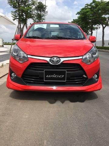 Toyota Wigo   2018 - Bán xe Toyota Wigo 2018, màu đỏ, nhập khẩu