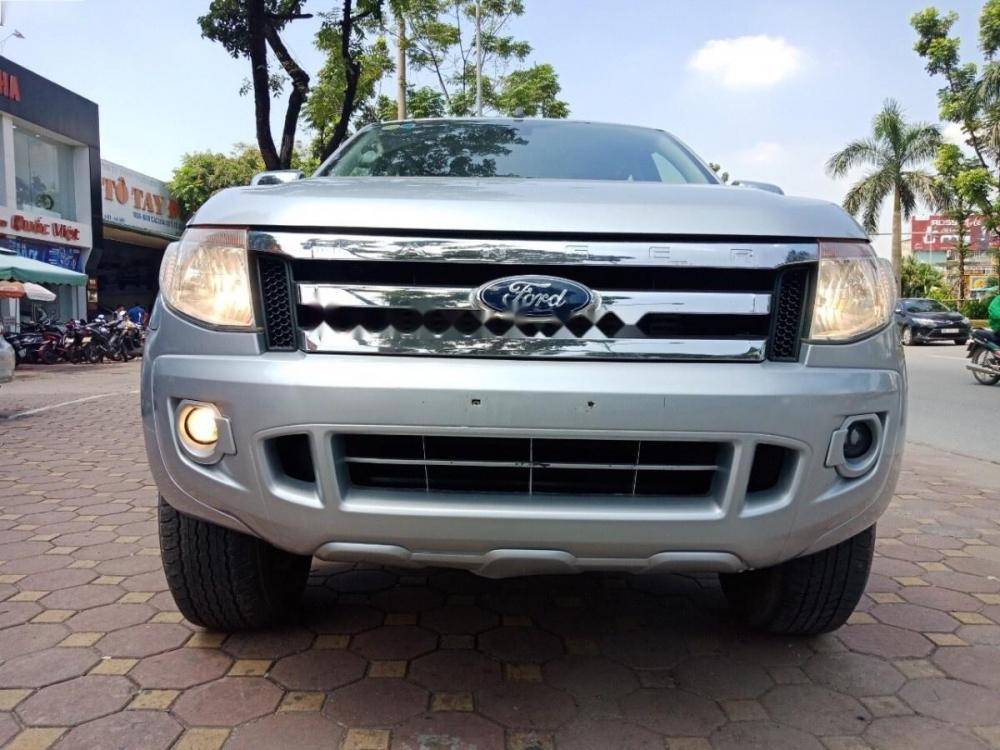 Ford Ranger XLT 2012 - Cần bán lại xe Ford Ranger XLT 2012, màu bạc, nhập khẩu  